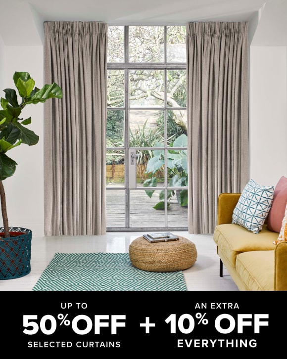 floor to ceiling curtains in living room - up to 50% off selected curtains plus an extra 15% off everything